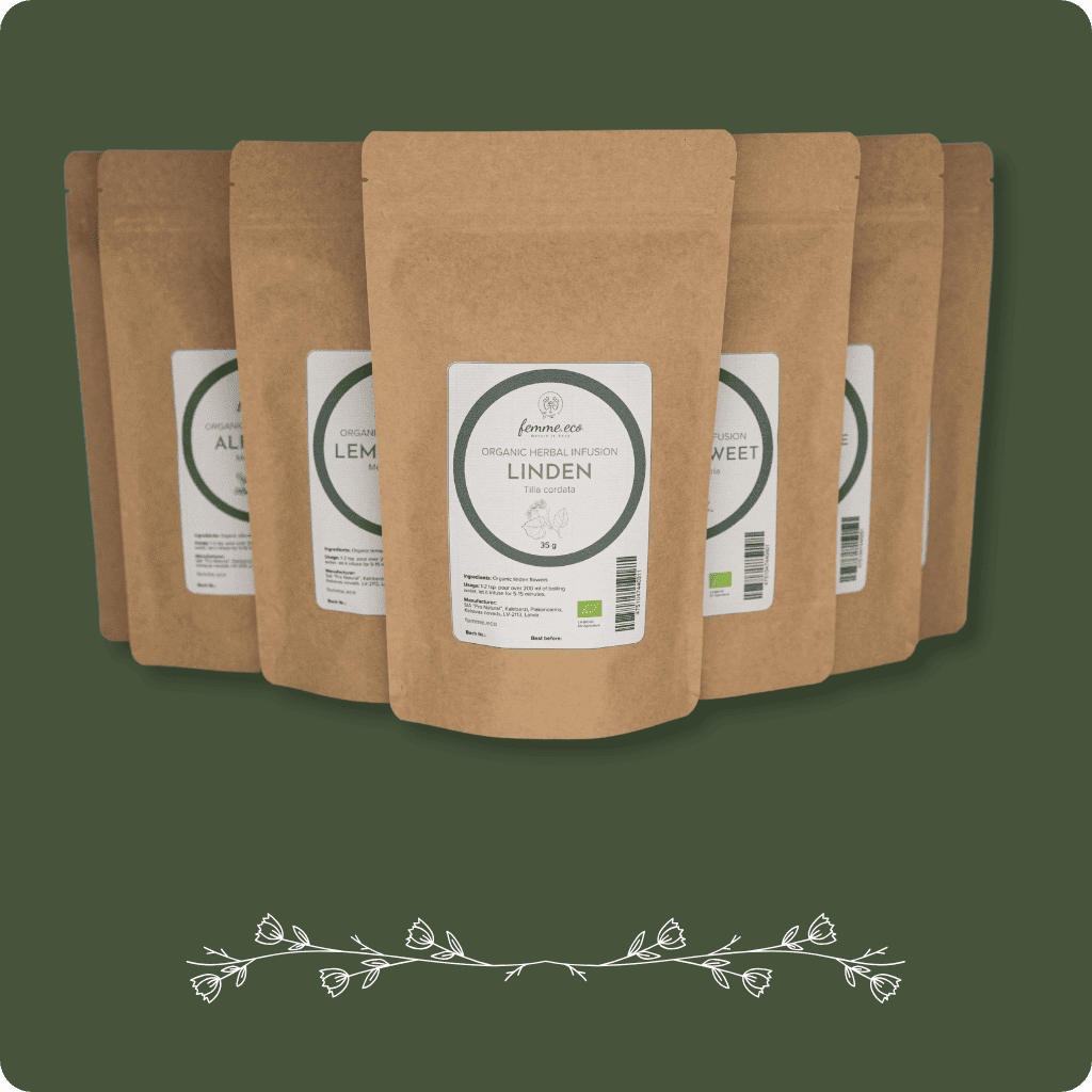 Organic herbal mono teas